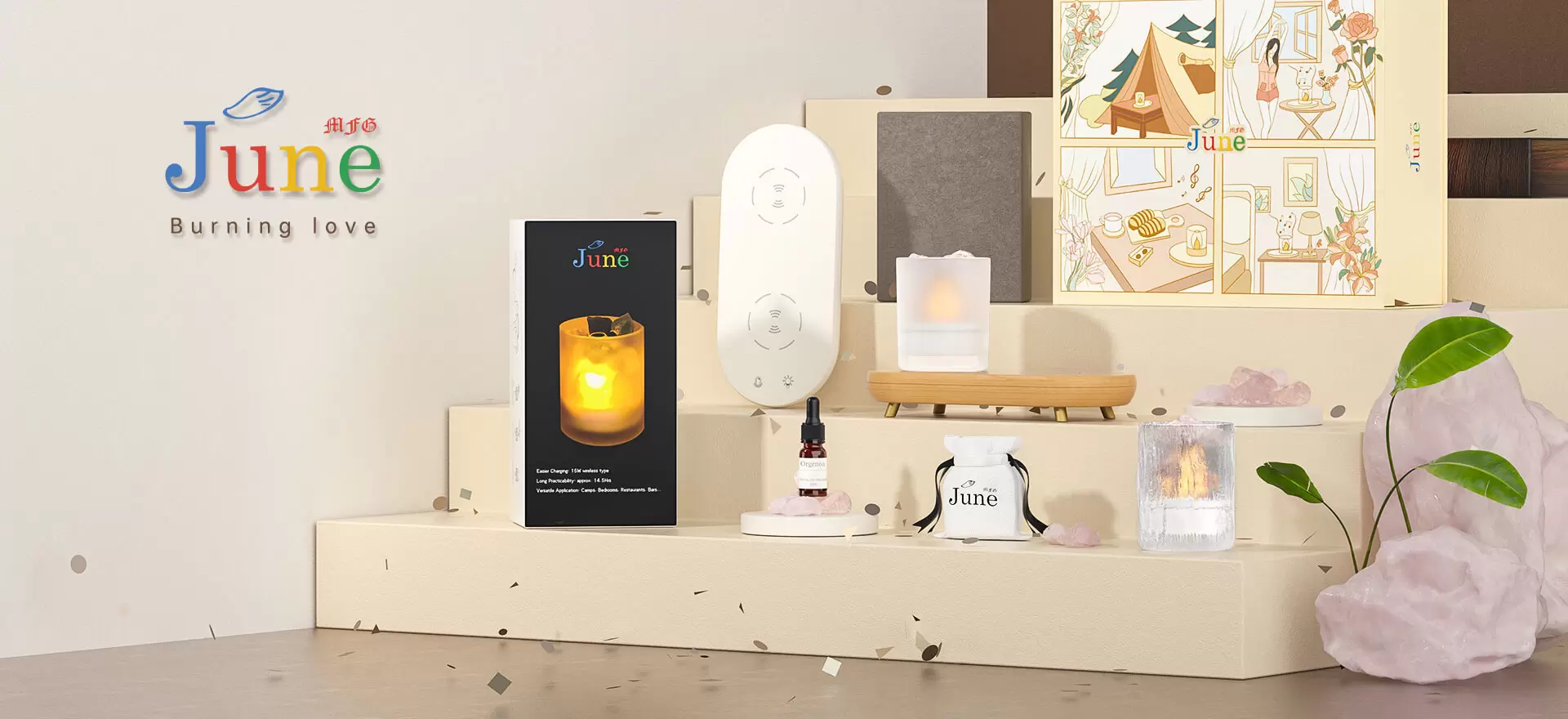 l&acirc;mpada aquecedora de velas