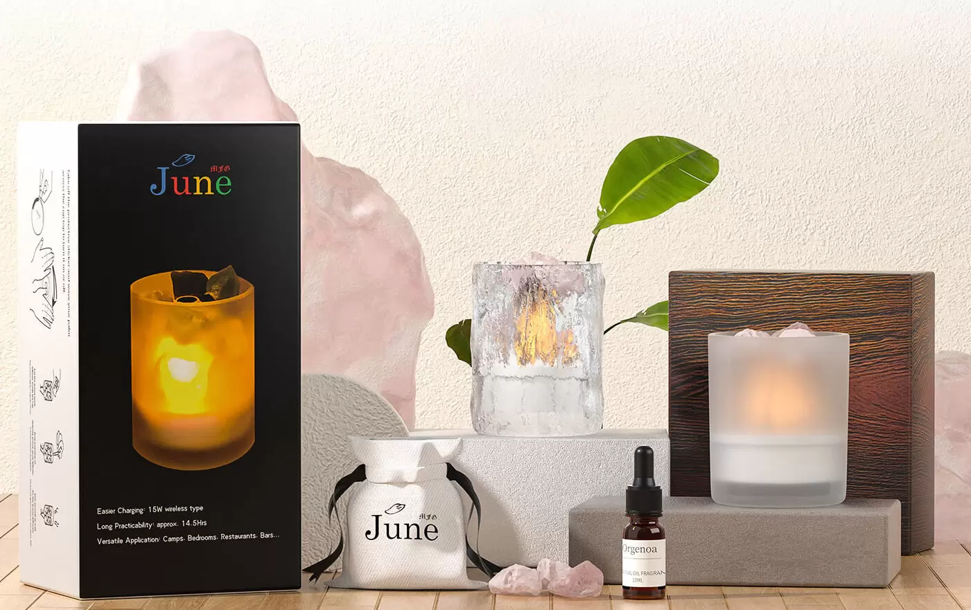l&acirc;mpada aquecedora de velas